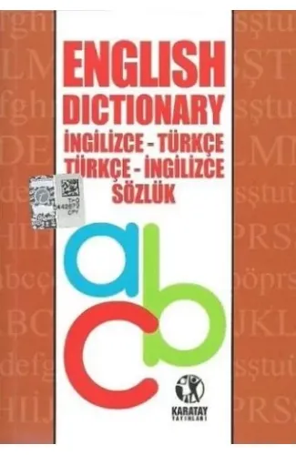 English Dictionary İngilizce-Türkçe Türkçe-İngilizce Sözlük (Cep Boy)