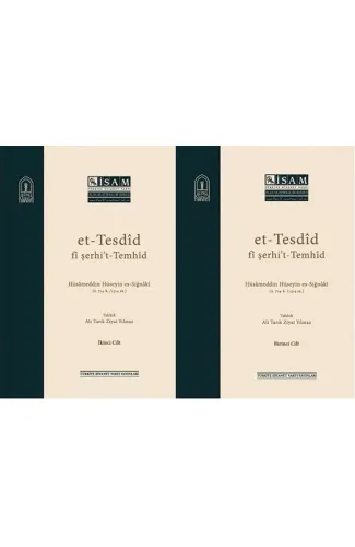 Et-Tesdid Fi Şerhi’t-Temhid - 2 Cilt Takım