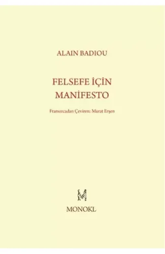Felsefe İçin Manifesto