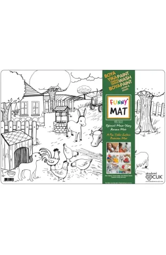 Funny Mat - Çiftlik - 33,5x48cm