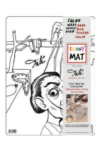 Funny Mat - Salvador Dalı 30 X 40 Cm
