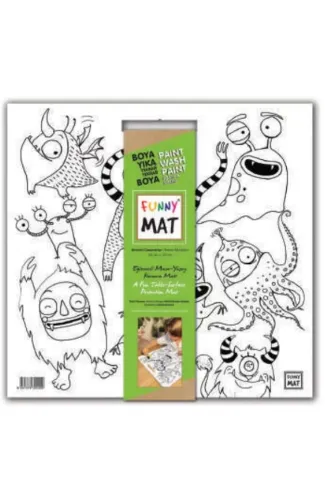 Funny Mat - Sevimli Canavarlar 40x40cm