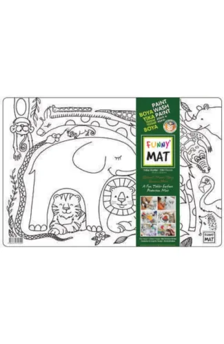 Funny Mat - Vahşi Dostlar 33,5x48cm