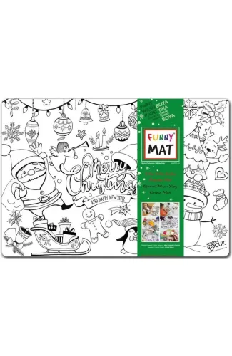 Funny Mat - Yeni Yıl - 33,5x48cm