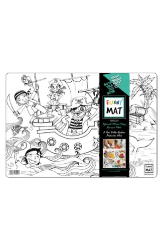 Funny Mat- Korsanlar - 33,5x48cm