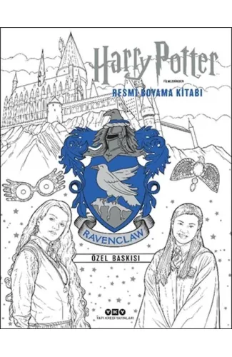 Harry Potter Filmlerinden Resmi Boyama Kitabı – Ravenclaw Özel Baskısı