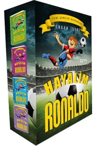 Hayalim Ronaldo Seti - 4 Kitap kutulu