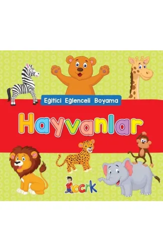 Hayvanlar - Eğitici Eğlenceli Boyama