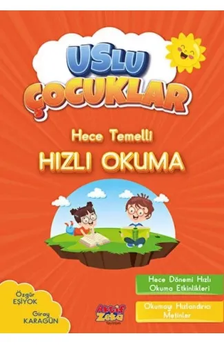 Hece Temelli Hızlı Okuma - Uslu Çocuklar