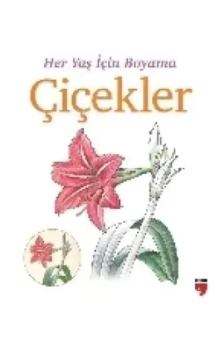 Her Yaş İçin Boyama - Çiçekler