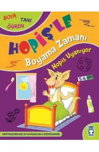 Hopiş Uyanıyor - Hopişle Boyama Zamanı