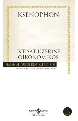 İktisat Üzerine - Oikonomikos - Hasan Ali Yücel Klasikleri