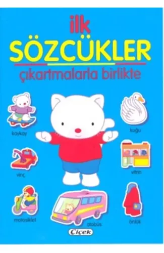 İlk Sözcükler - Çıkartmalarla Birlikte Mavi