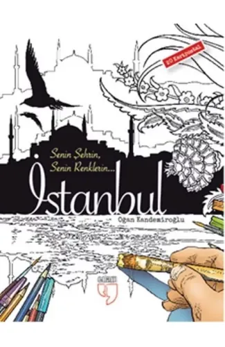 İstanbul Kartpostal Boyama (20 Adet Kartpostal)