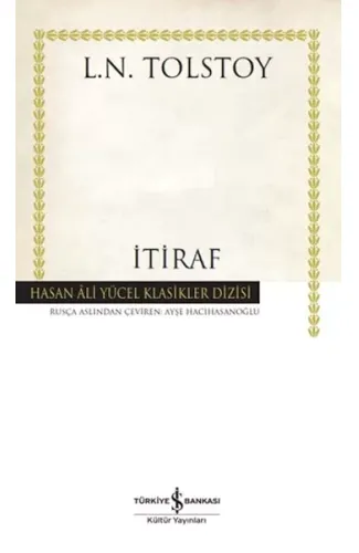 İtiraf - Hasan Ali Yücel Klasikleri (Ciltli)