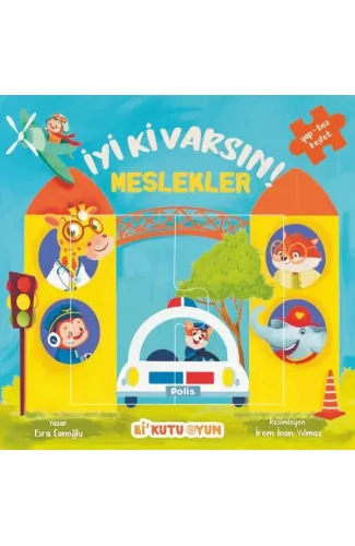 İyi ki varsın Meslekler (Yapbozlu Kitap)