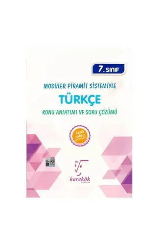 Karekök 7. Sınıf MPS Türkçe Konu Anlatımı ve Soru Çözümü