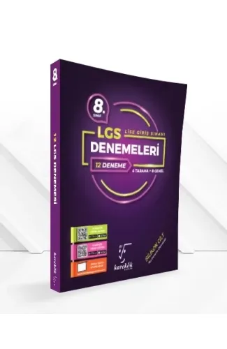 Karekök 8.Sınıf 12 Li Deneme Seti