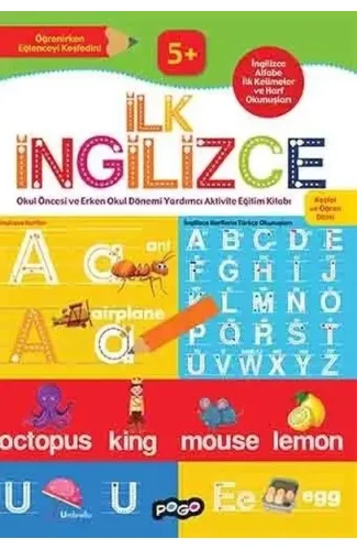 Keşfet ve Öğren Dizisi - İlk İngilizce (5+ Yaş)