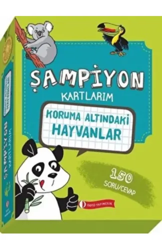Koruma Altındaki Hayvanlar Şampiyon Kartlarım