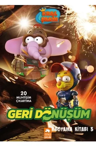 Kral Şakir Geridönüşüm Boyama Kitabı 3