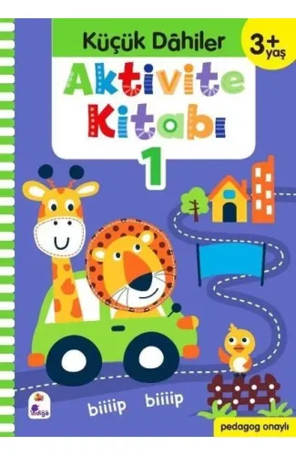 Küçük Dahiler Aktivite Kitabı 1 (3+ Yaş)