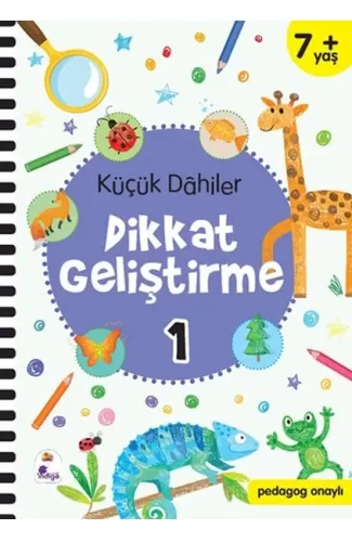 Küçük Dahiler Dikkat Geliştirme 1 - 7+ Yaş (Pedagog Onaylı)