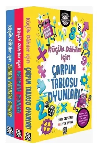 Küçük Dahiler Matematik Seti 3 Kitap