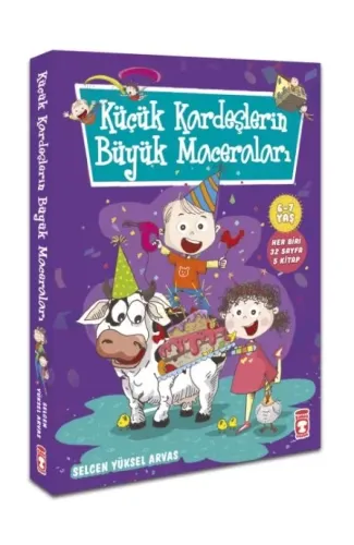 Küçük Kardeşlerin Büyük Maceraları Seti (5 Kitap)
