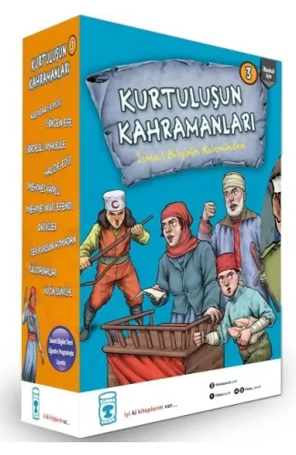 Kurtuluşun Kahramanları 3 Seti (10 Kitap Takım)