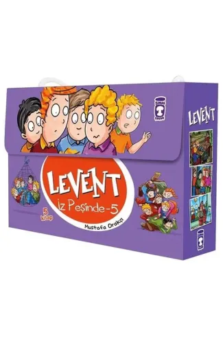 Levent İz Peşinde 5 Set (5 Kitap)