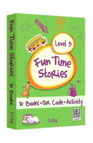 Living Level 3 Fun Times Stories 10'lu Hikaye Seti