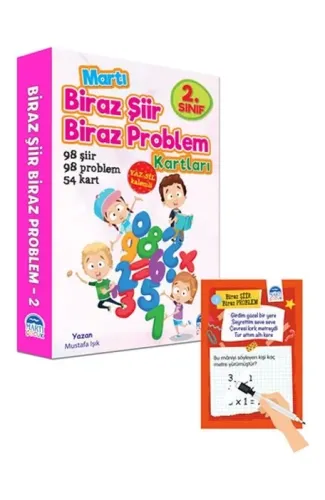 Martı 2.Sınıf Biraz Şiir Biraz Problem Kartları