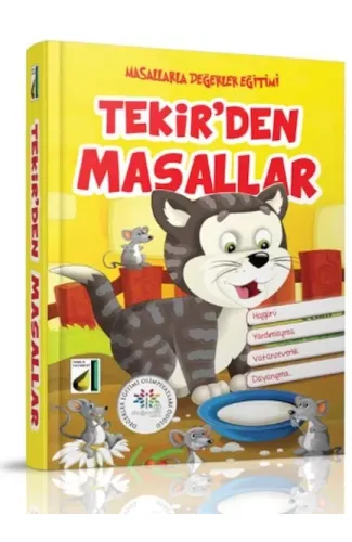 Masallarla Değerler Eğitimi - Tekirden Masallar (Ciltli)
