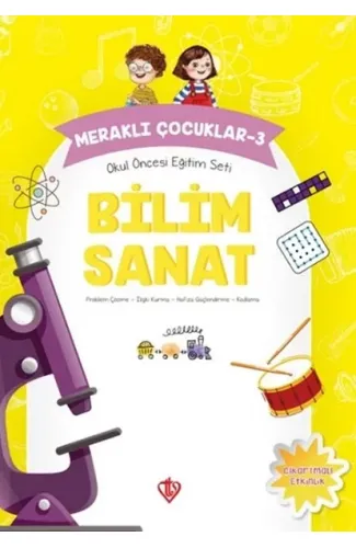 Meraklı Çocuklar 3 - Okul Öncesi Eğitim Seti  Bilim Sanat