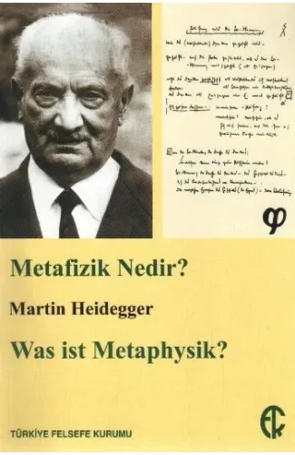 Metafizik Nedir?  Was ist Metaphysik?
