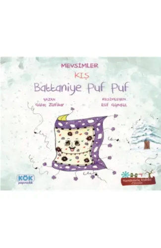 Mevsimler Kış - Battaniye Puf Puf