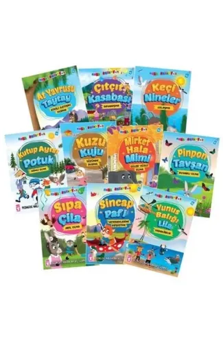Mini Masallar 5 Seti (10 Kitap Takım)