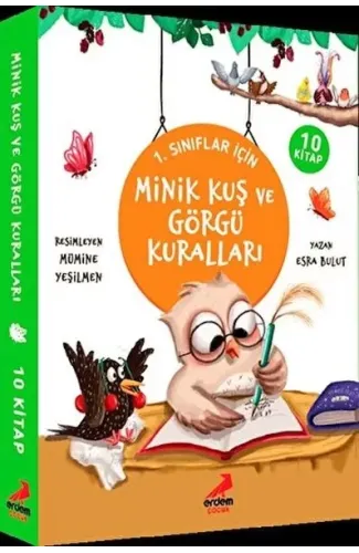Minik Kuş ve Görgü Kuralları - 10 Kitap