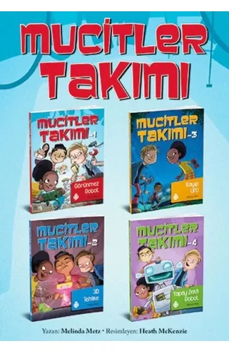 Mucitler Takımı Seti (4 Kitap)