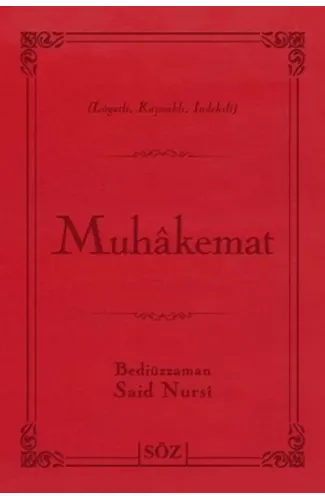 Muhakemat (Büyük Boy - İki Renkli)