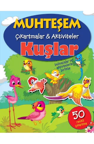 Muhteşem Çıkartmalar ve Aktiviteler - Kuşlar