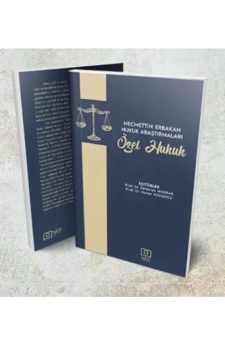 Necmettin Erbakan Hukuk Araştırmaları Özel hukuk