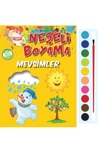 Neşeli Boyama - Mevsimler