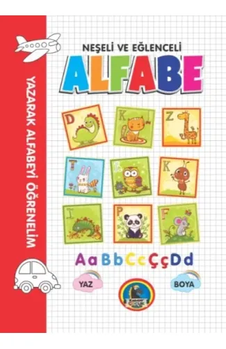 Neşeli ve Eğlenceli Alfabe Boyama