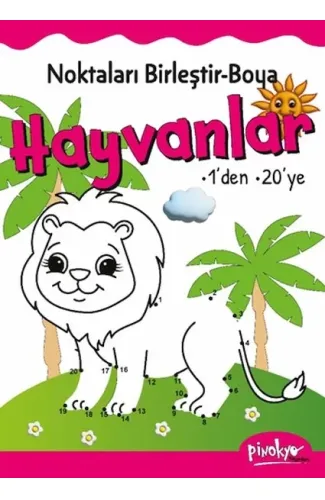 Noktaları Birleştir-Boya Hayvanlar-1’den 20’ye