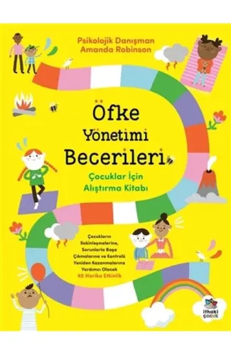 Öfke Yönetimi Becerileri - Çocuklar İçin Alıştırma Kitabı
