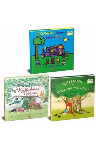 Okumayı Seviyorum Set - Organik Kitap (3 Kitap Tak