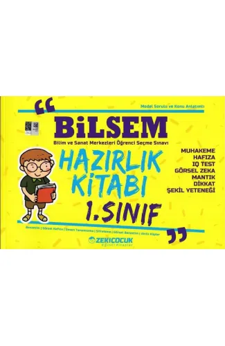 Örnek Akademi  Bilsem 1.Sınıf Hazırlık Kitabı (Yeni)