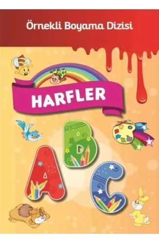 Örnekli Boyama - Harfler